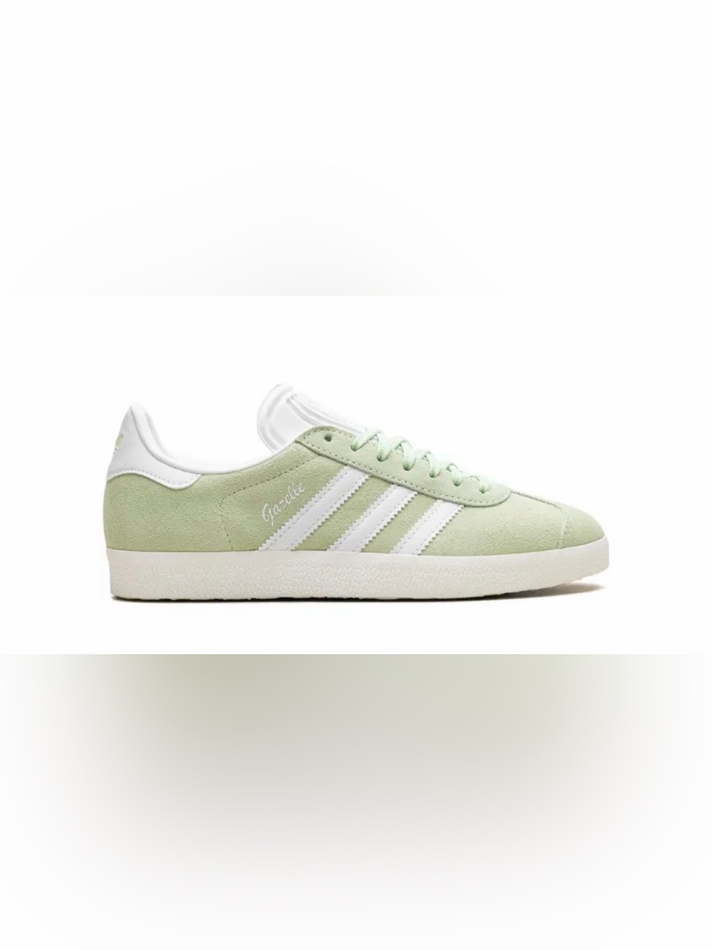 Adidas Gazelle Sneakers — Pastel Green/White
